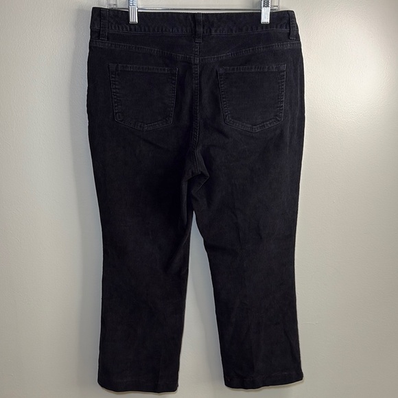 St. John's Bay Women's Black Boot Cut Jeans - Picture 3 of 6